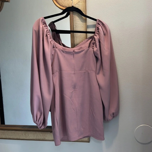New*Princess‎ Polly Corset Style Mini Dress Mauve - Picture 6 of 12
